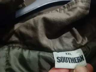 Cappotto parka uomo XXL verde militare