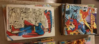 Lote de 300 cómics de superheroes años 1983 y 1984