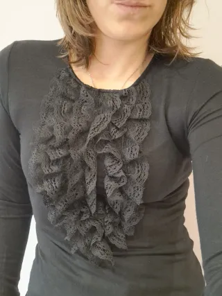 Camiseta Zara vintage estilo gótico Drácula