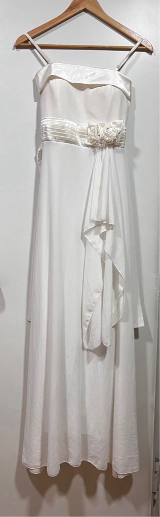 Vestido de fiesta blanco