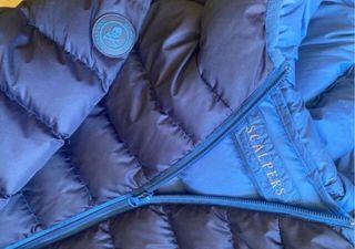 Abrigo Plumas Scalpers Azul