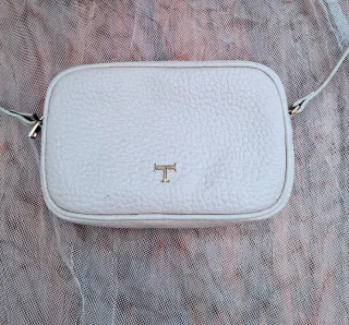 Bolso Beige Piel auténtica. LATOUCHE