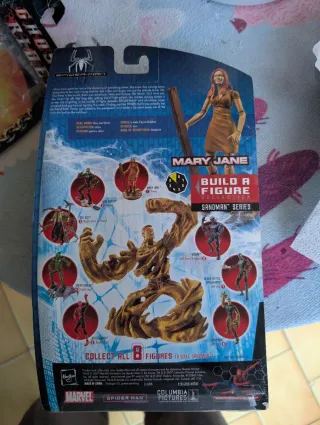 Figura Black Cat y mary jane Spiderman Hasbro 2007