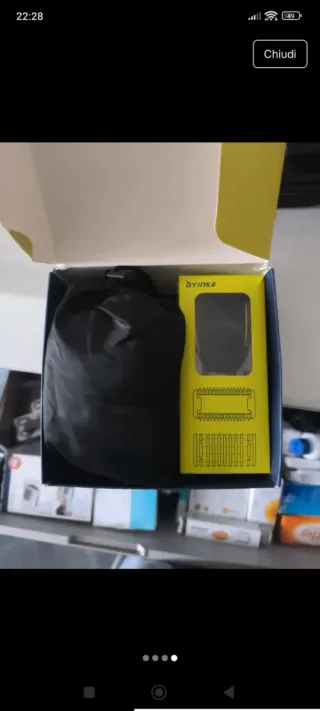 Philips One Blade rasoio nero/giallo