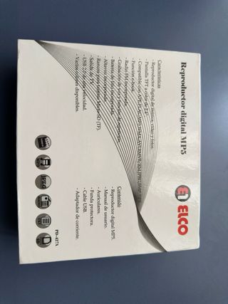 Reproductor MP5 Elco Blanco 4GB