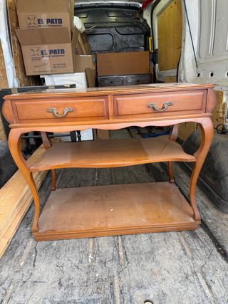 Consola mesa con espejo