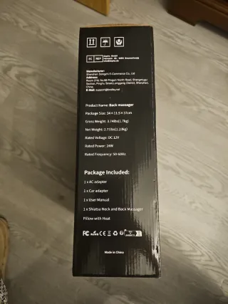 Masajeador de Espalda Amazon