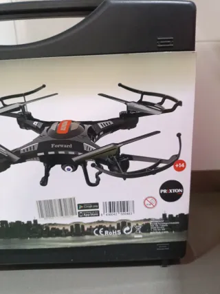 Dron Predator By Prixton Maletín Cámara Wi-Fi