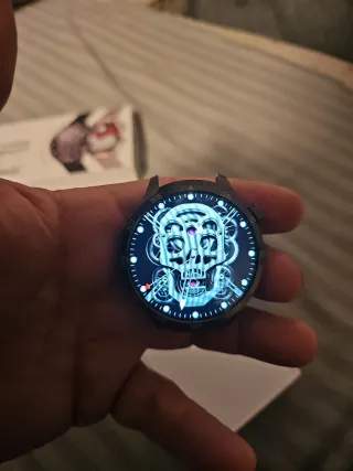 Reloj Inteligente WIPS Hombre Negro/Plata