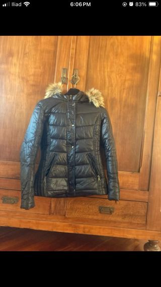 Giacca donna S con cappuccio e pelo