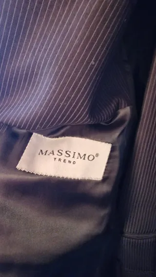 Abito Gessato Massimo Trend Tg.44