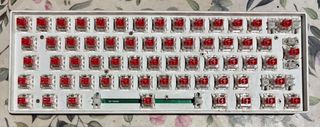 Teclado Gamer Mars Gaming Blanco/Negro