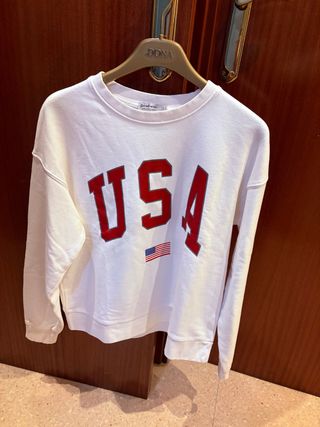 Sudadera USA Stradivarius Talla S