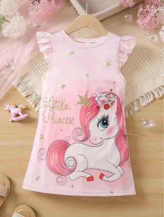 Vestitino bambina Little Princess 5 anni