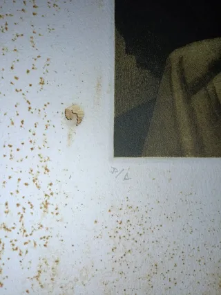 Grabado de Rolando Campos 1985