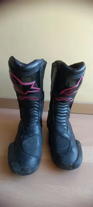 Botas Alpinestars S-MX 6 Negro Fucsia Talla 37