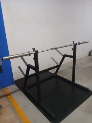 Maquina de gimnasio Press Banca/Sentadillas