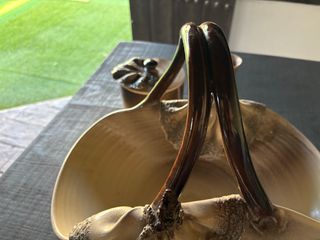 Conjunto centro de mesa cerámica