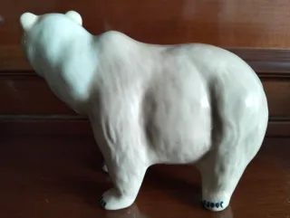 Oso porcelana vintage