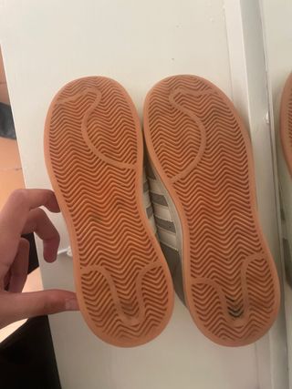 Adidas Campus Mujer Talla 37 Gris