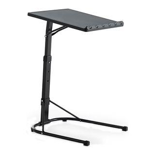 Mesa Auxiliar Plegable Ajustable Negra A ESTRENAR!