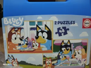 Puzzle Bluey 2 Piezas 48 Piezas Educa