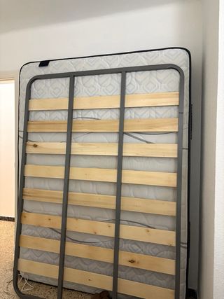 Colchón 2 plazas con base
