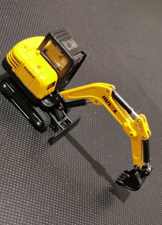 Excavadora escala 1:80 maqueta tren eléctrico H0