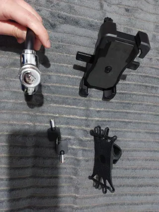 Cerradura bici y soportes móvil