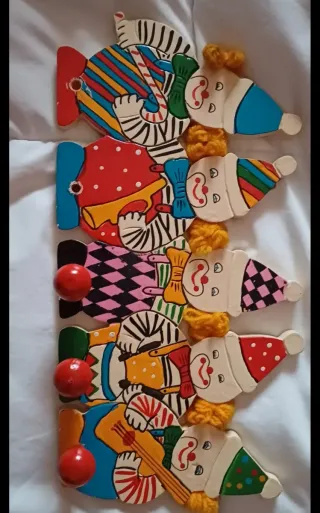 Appendini pagliacci colorati