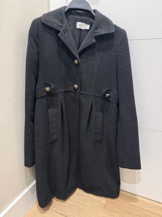 Abrigo premamá MITMAT MAMA negro M