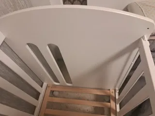 Cuna blanca de madera MI CUNA MARCA