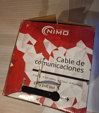 Cavo UTP Cat6 CCA rigido LSZH grigio 271m