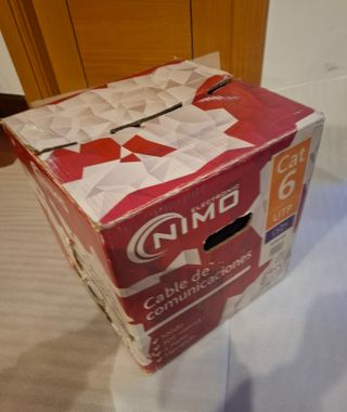 Cavo UTP Cat6 CCA rigido LSZH grigio 271m