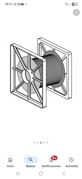 Cavo UTP Cat6 CCA rigido LSZH grigio 271m