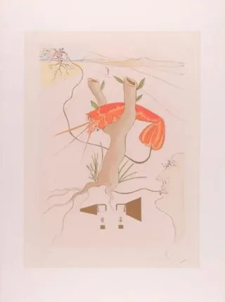 Litografía Original Dalí