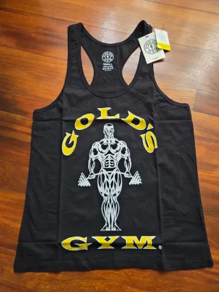 Camiseta Golds Gym Talla S Negra