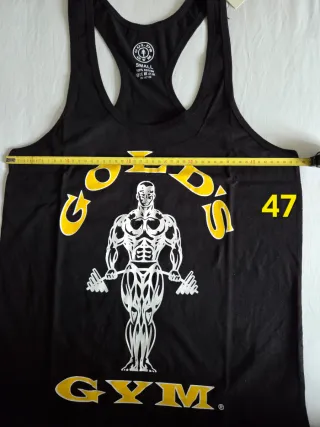 Camiseta Golds Gym Talla S Negra