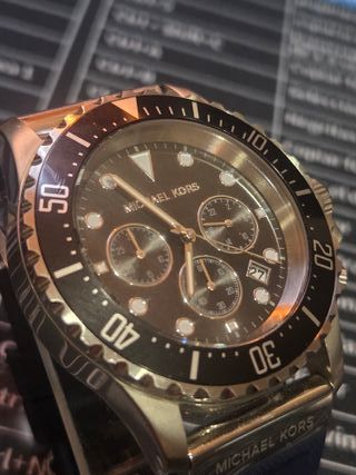 Reloj Michael Kors Marrón y Dorado