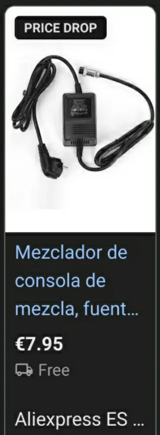 Mesa de mezclas Behringer Eurorack MX802A