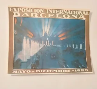 Postal Exposición Internacional Barcelona 1929