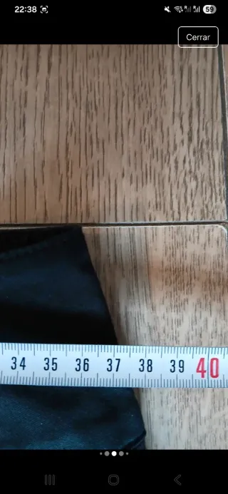 Pantalón campana MOTOR negro