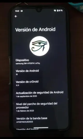 Samsung Galaxy A70 Negro