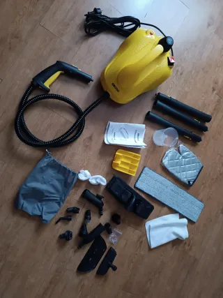 Vaporeta con accesorios nueva sin estrenar