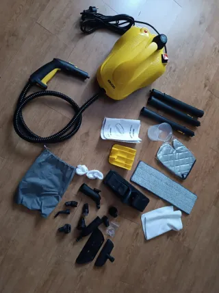 Vaporeta con accesorios nueva sin estrenar