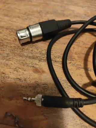 Adaptador Sennheiser XLR / MiniJack