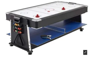 Mesa Multijuego Billar, Ping Pong, Air Hockey