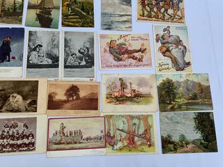 37 Postales Antiguas Siglo XX