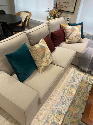 Sofá 3 plazas con chaiselongue