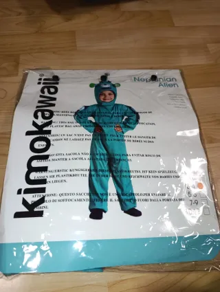 Disfraz alien niño 3 4 años